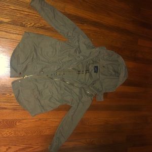 army green canvas jacket